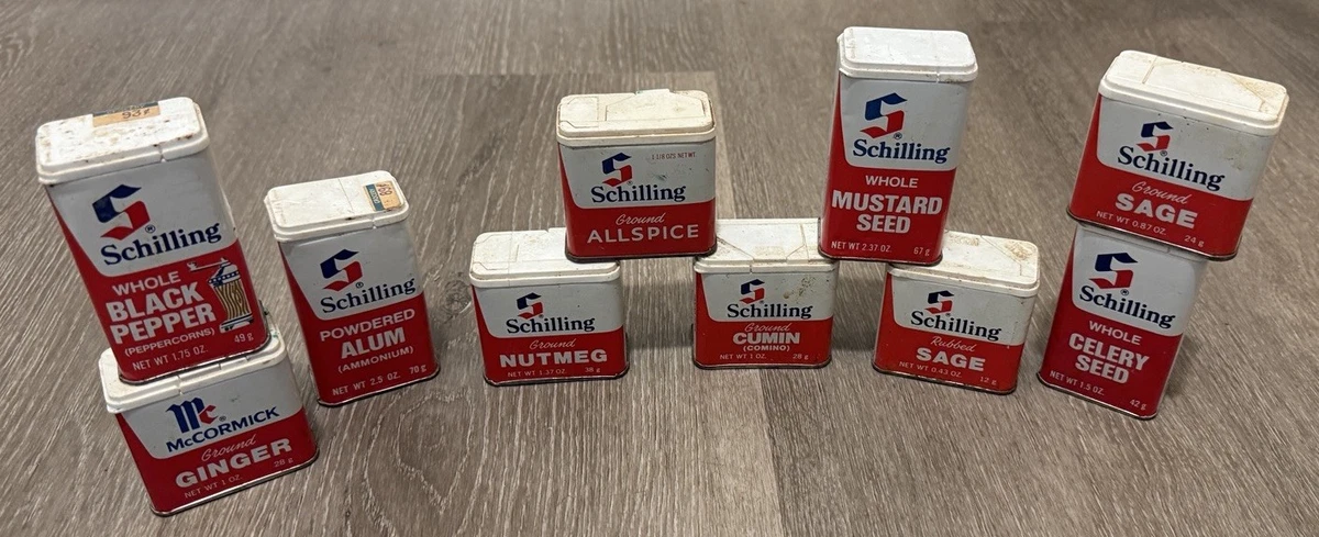 Schilling Spice In Collectible Advertising Tins for sale | eBay