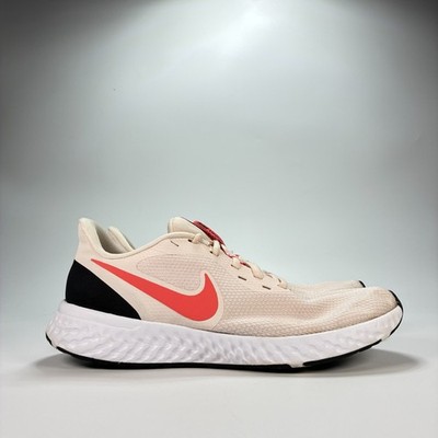 nike revolution 5 white pink orange