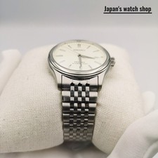 SEIKO PRESAGE SARX121 White Automatic 24 Jewels Elegant Men's Watch New in Box 13