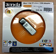 Tenda Model W311U Mini 11 N Wireless USB Adapter - Brand New Condition