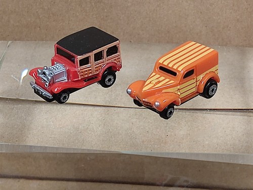 Vintage Micro Machines Insiders Willy's Van And Ford Woody.. - Picture 13 of 13