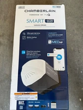 Chamberlain Garage Door Opener 1/2 HP Smart Quiet Belt Drive W/ Battery Backup