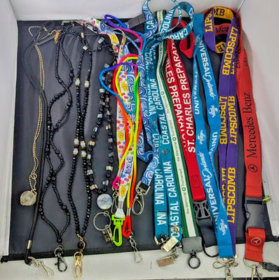 16+ Lanyard Lot: Universal Orlando, Pez, Mercedes Benz, and More