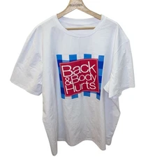 BACK AND BODY HURTS Novelty Plus Size Unisex Tee