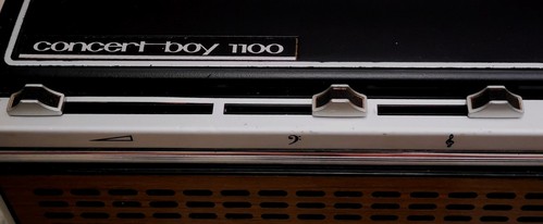 Grundig Concert Boy 1100 Radio - Schwarz & Silber - Nur Gerät (FM/LW/MW/SW1/SW2) - Bild 4 von 10