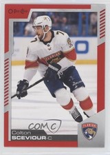 2020-21 O-Pee-Chee Red Border Colton Sceviour #202 0v7