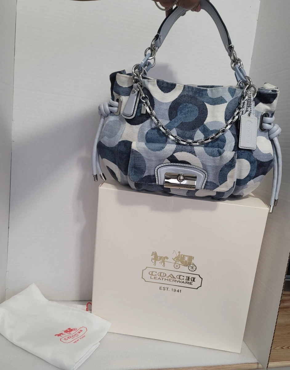 Coach Hobo Bags Blue Bags & Handbags for Women for sale | eBay