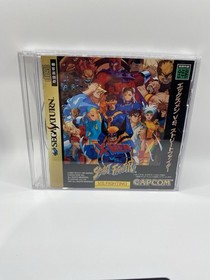 X-MEN VS STREET FIGHTER Sega Saturn Game Bundle w/ 4MB RAM Used US Seller
