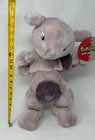 VTG 1999 Mewtwo Plush Toy Large Pokemon Jumbo Nintendo Play By Play 18 Inch New