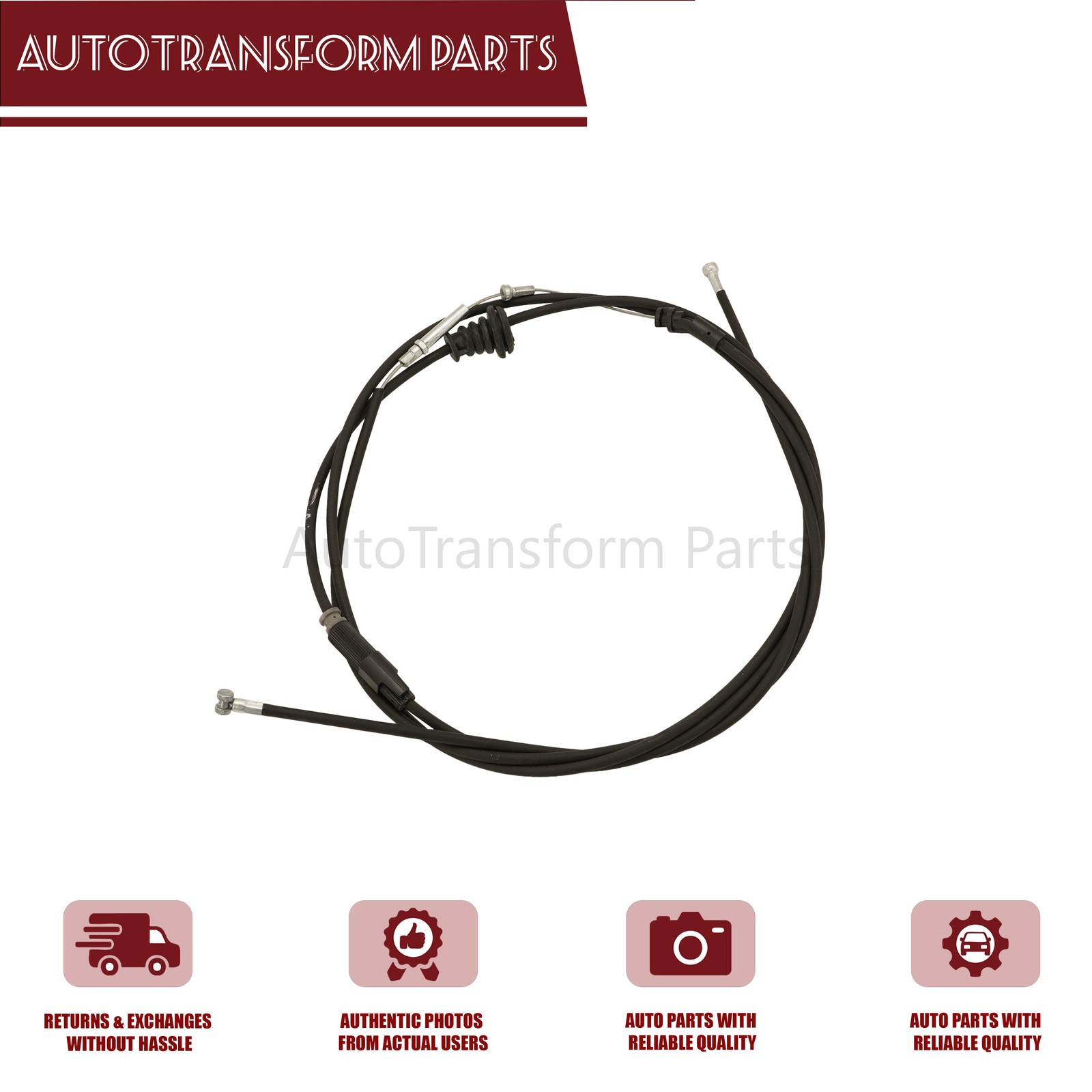 NEW Front Hood Unlock Cable Fit Bentley Continental GT GTC Flying Spur 3W0823531