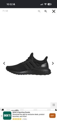 Adidas UltraBoost 1.0 DNA Triple Black Men s Boost Running Shoes HQ4199 Size8-13
