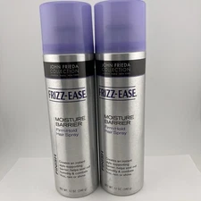 2) John Frieda Frizz Ease Moisture Barrier Firm Hold Hairspray DISCONTINUED Vers