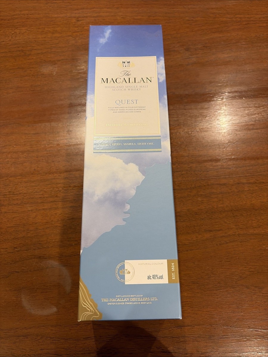 Rare The Macallan Quest Empty Box | eBay
