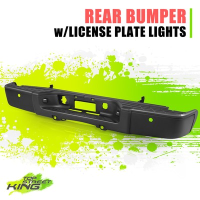 Rear Step Bumper Assembly for Silverado Sierra 1500 Pickup w/ Sensor Hole 07-13