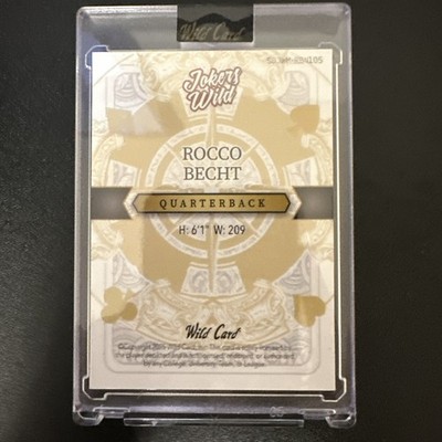 2025 Wild Card Multi Jokers Wild Joker 1/1 PRC Rookie - Rocco