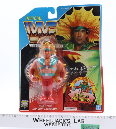 Ricky The Dragon Steamboat WWF Wrestling 1991 Hasb...