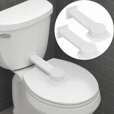 2 Pack Toilet Locks Baby Proofing – Easy Install Child Safety Lid Latches