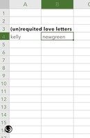Unrequited Love Letters - Address Book - F31Z