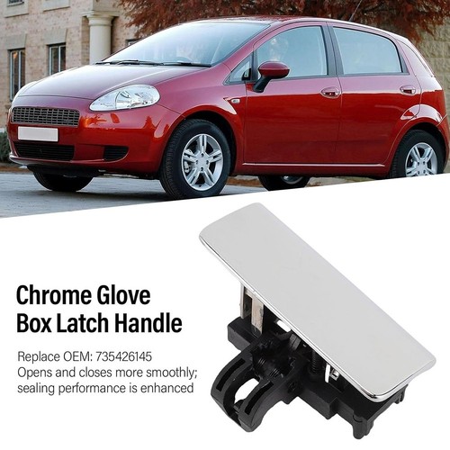 Replacement Chrome Glove Box Handle Catch for Fiat Punto Grande Punto 199 - Picture 11 of 13