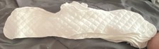 9 count - White Quilted Padded Contoured Underbreast Bra Pad Sweat Liners No Box