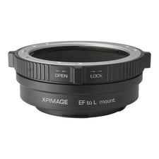 XPIMAGE Lens Mount Adapter for Canon EF Lens to Leica L Mount Camera