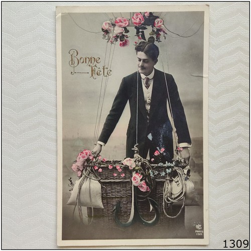 France Vintage Postcard (P1309)