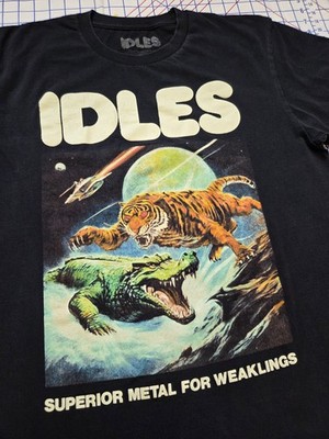 Idles Shirt Size Large Superior Metal For Weaklings
