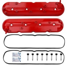 Engine Valve Cover Set Compatible with 2009-2020 Chevy Silverado Suburban Tah...