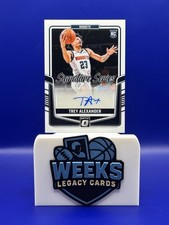 2024-25 Panini Donruss Optic Trey Alexander Signature Series RC Auto