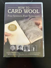 How to Card Wool: Four Spinners Four Techniques DVD Interweave