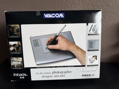 NEW Wacom Intuos3  4x6'' Wide Format USB Tablet w/ Pen Mouse NIB PTZ431W