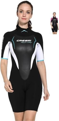 Cressi Tiburon Man Shorty Wetsuit 2 mm - Combinaison Courte pour Hommes pour la plongée avec
