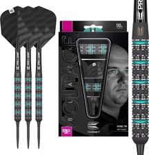 Target Darts Set Rob Cross Black Edition 90% Tungsten Swiss Point SP Steel Tip