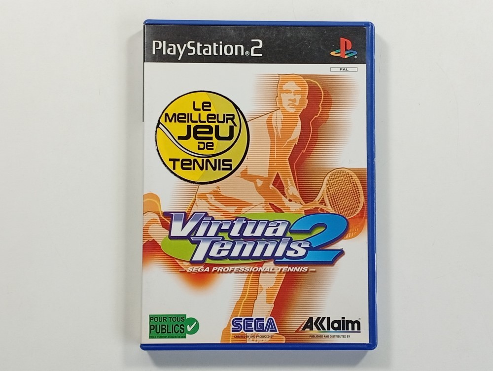 VIRTUA TENNIS 2 SONY PLAYSTATION 2 (PS2) PAL-FR OCCASION