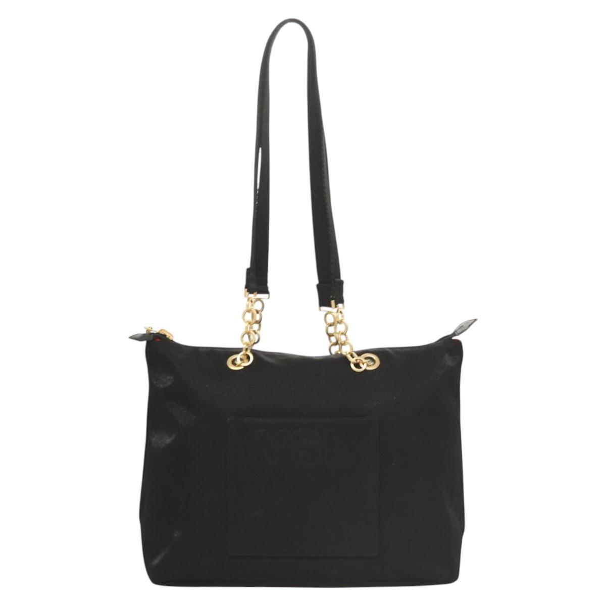 Borsa tote Yves Saint Laurent in nylon nero autentica