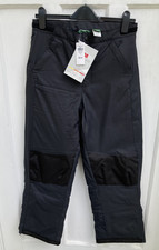 NEW L.L. Bean Cold Buster Pants Kids 14 Black 3M Thinsulate Insulated Ski Winter