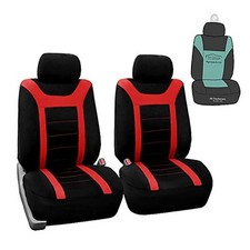 Car Seat Covers Sports Seat Covers Front Seats Only, Airbag Compatible Red