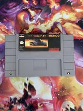 Top Gear (Super Nintendo SNES, 1992) Cartridge Only-Tested