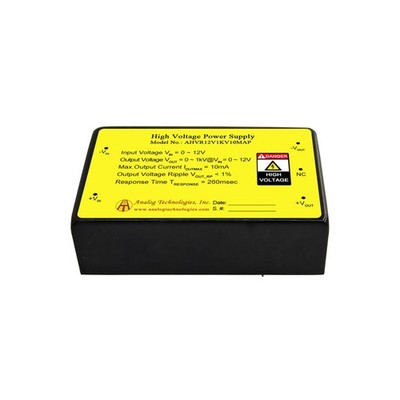 AHVR12V1KV10MAP I/O Proportional DC-DC HV Power Supply 12V Input 1KV 10mA Output