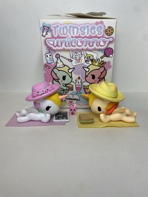 Tokidoki Twinsies Unicorno: Scholar & Sando 1  Mini Figures With Packaging