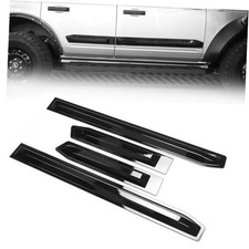 Door Ding Trim Protector fits Bronco 2021 , Black Rubber Door Sill Guard Kit,