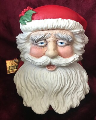 BOSSONS OF CONGLETON KREIDEGESCHIRR FIGUR ''WEIHNACHTSMANN''