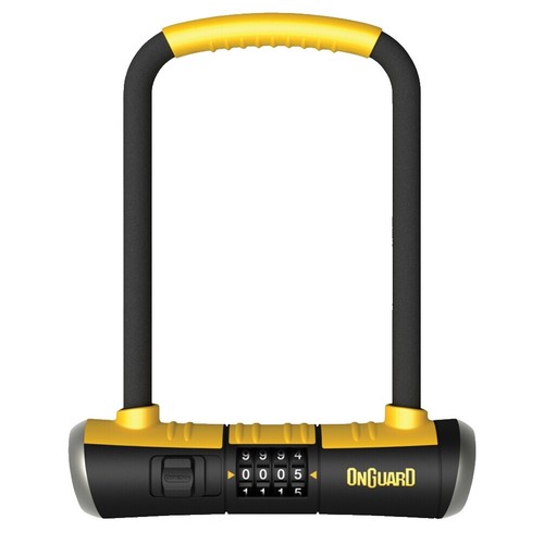 AWOKZA Bike U Lock,Heavy Duty Combination Bicycle u Lock Shackle 4ft