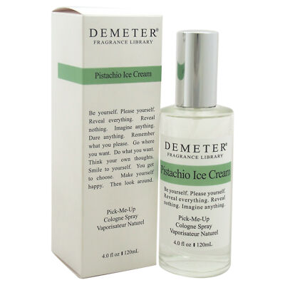 Pack of 2 Pistachio Ice Cream by Demeter for Unisex - 4 oz Cologne Spray