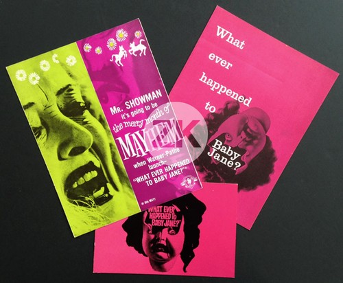 WHAT EVER HAPPENED TO BABY JANE Poupée DAVIS Doll CRAWFORD Aldrich 3 Docs 1962 - 第 1/1 張圖片