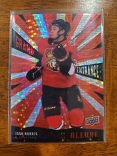 2020-21 Allure Hockey RED RAINBOW GRAND ENTRANCE Insert JOSH NORRIS GE-11