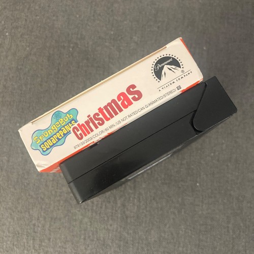 SpongeBob SquarePants Christmas (2003), VHS Movie, Paramount Home Ent. (2003) - Picture 4 of 4