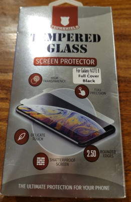 Techshield Tempered Glass Cell Phone Screen Protector 4 For Samsung Galaxy Note8