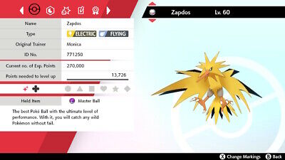 ✨Shiny✨Legendary Birds Trio: Articuno, Zapdos & Moltres - Pokemon Sword &  Shield