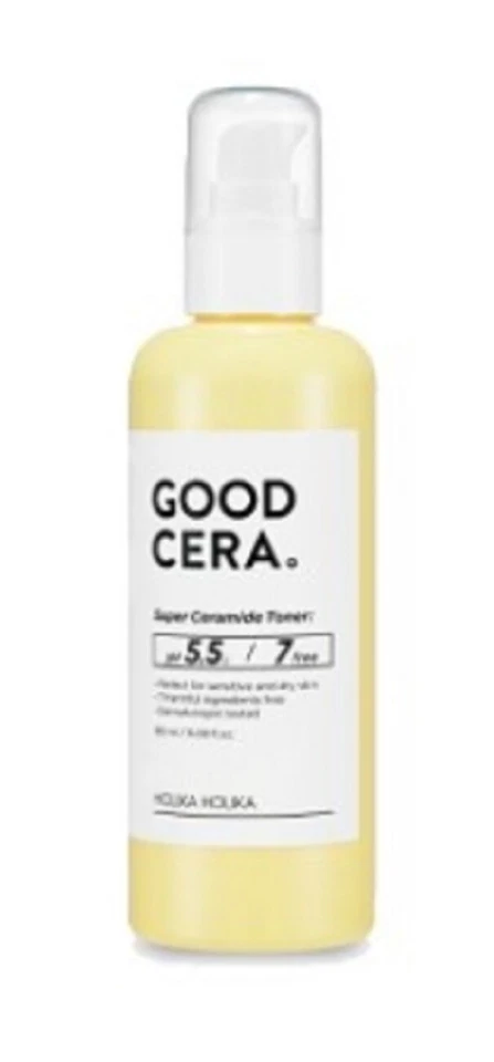 Holika Holika Good Cera Super Ceramide Toner Emulsion Cream Cleansing cosmetics - Image 2 of 4